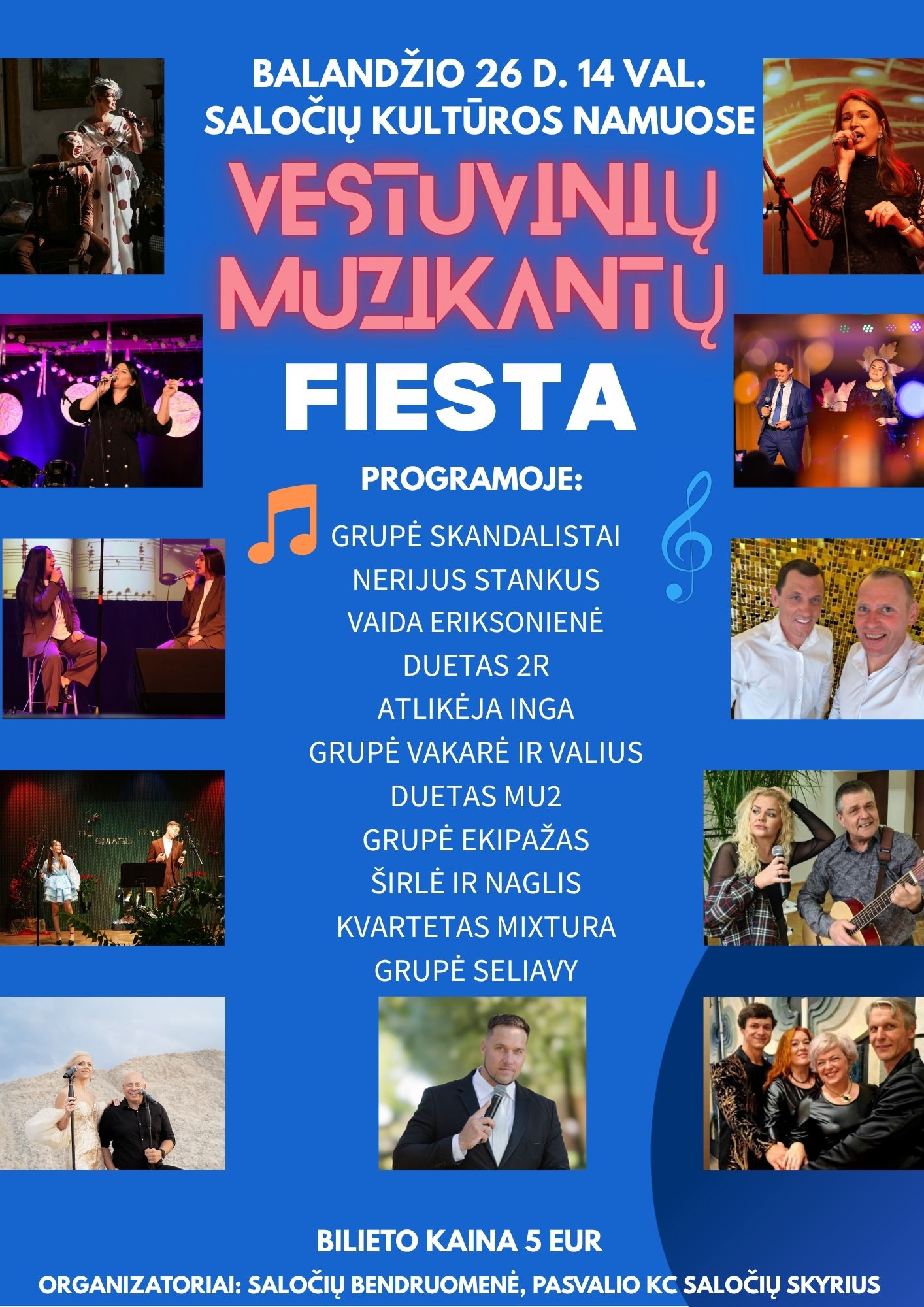 VESTUVIŲ MUZIKANTŲ FIESTA