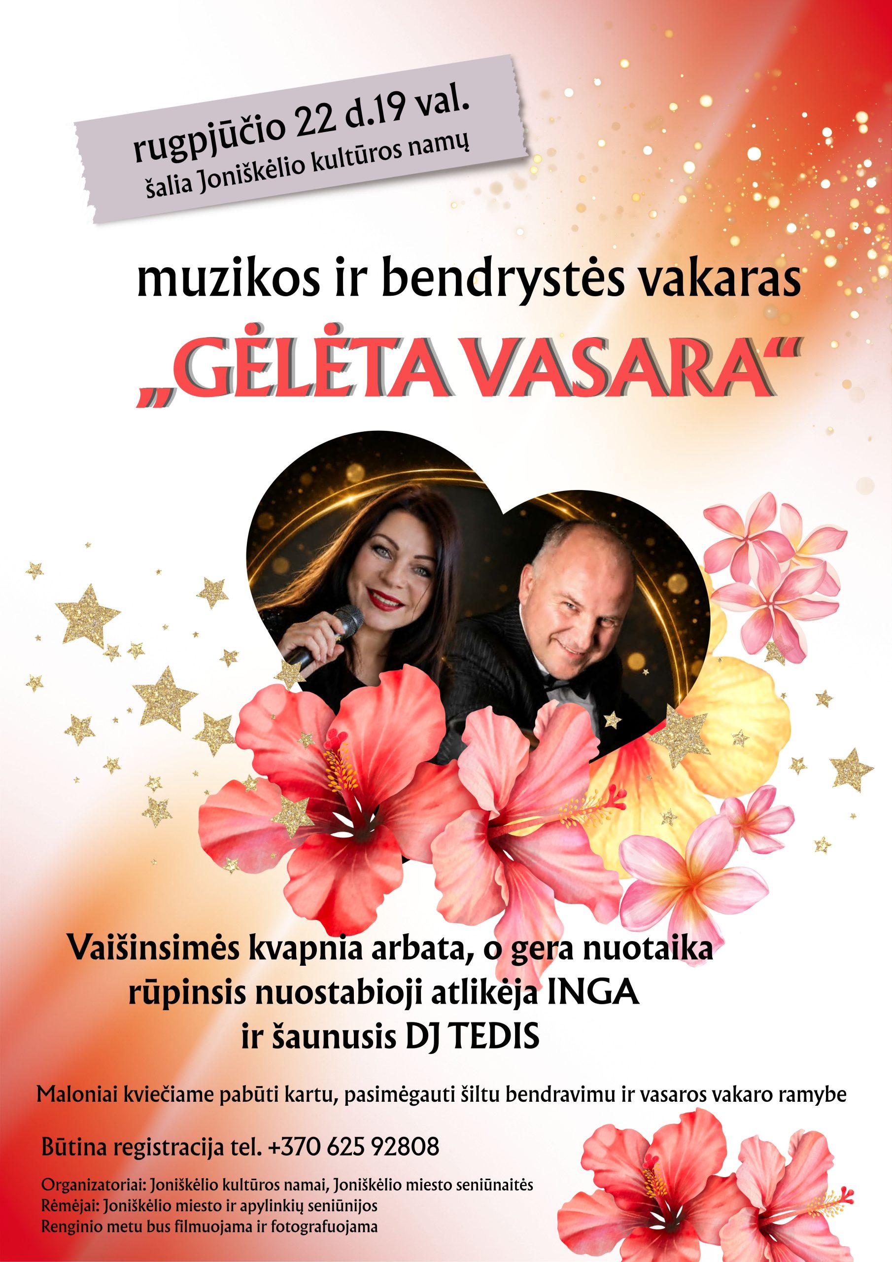 Muzikos ir bendrystės vakaras „GĖLĖTA VASARA“