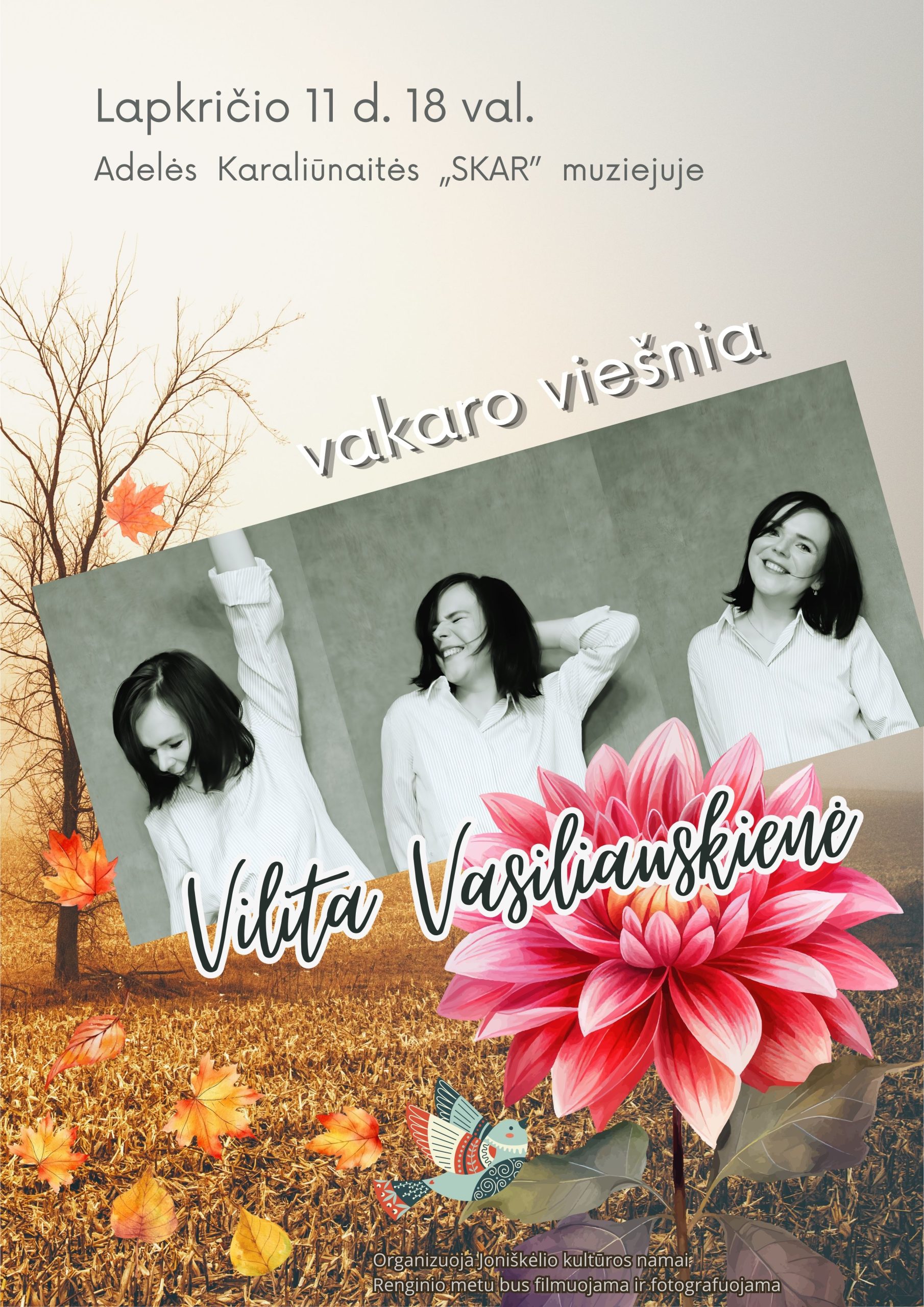 Lapkričio d. val. Adelės Karaliūnaitės „SKAR muziejuje