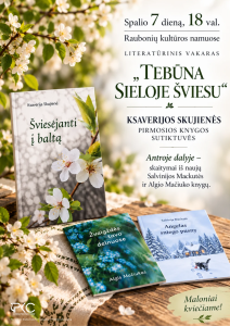 Literatūrinis vakaras Raubonyse